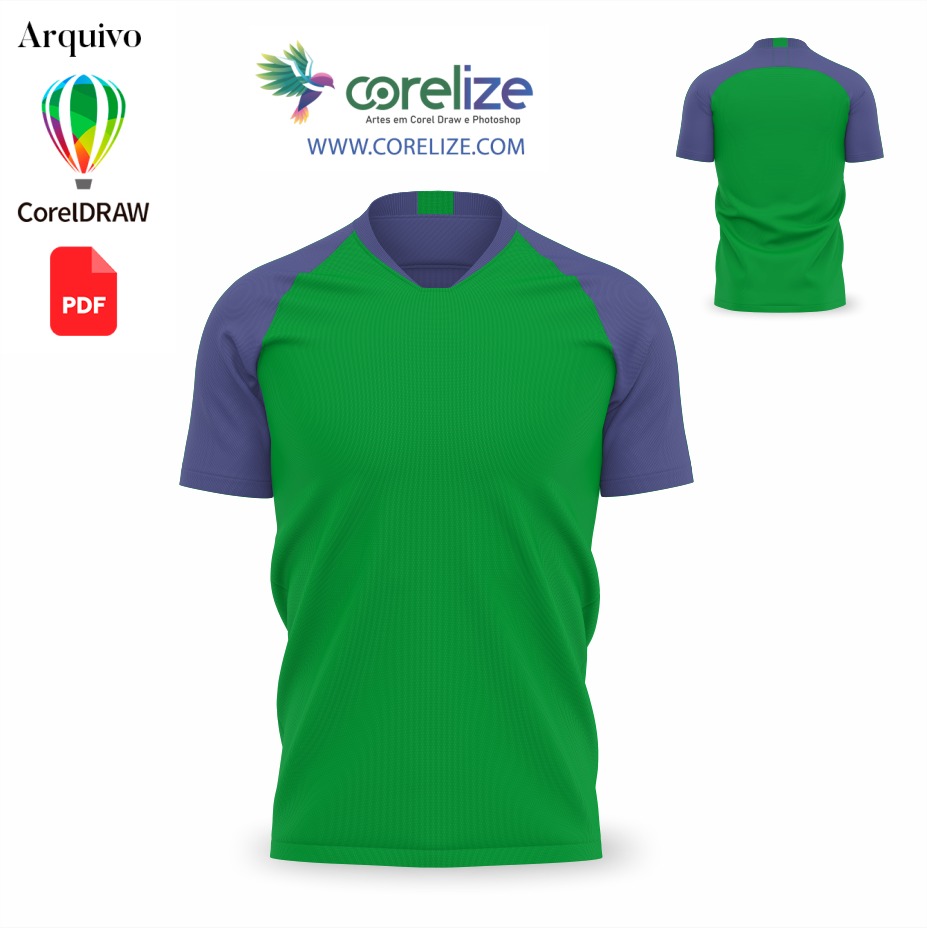 Arte: Mockup Nike Raglan